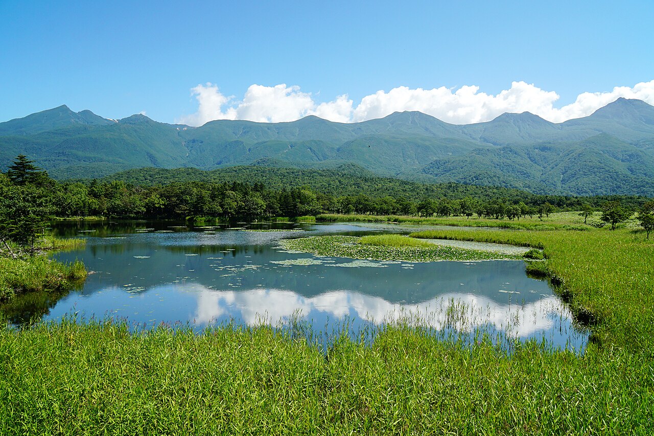 Lake Ichiko in Shiretoko, Hokkaido, Japan