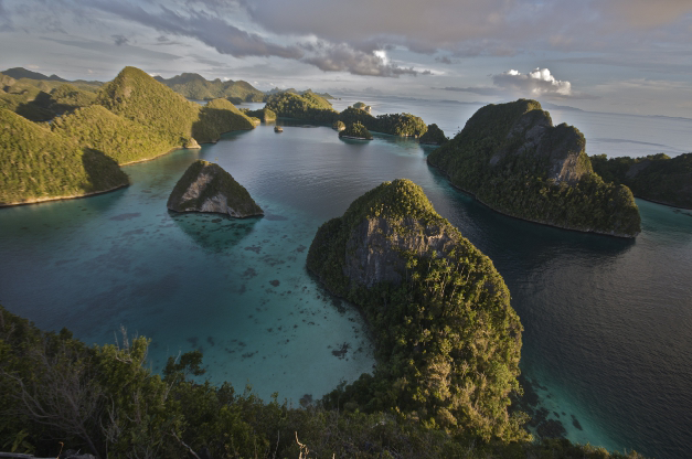 Limestone islands of Raja Ampat, Indonesia