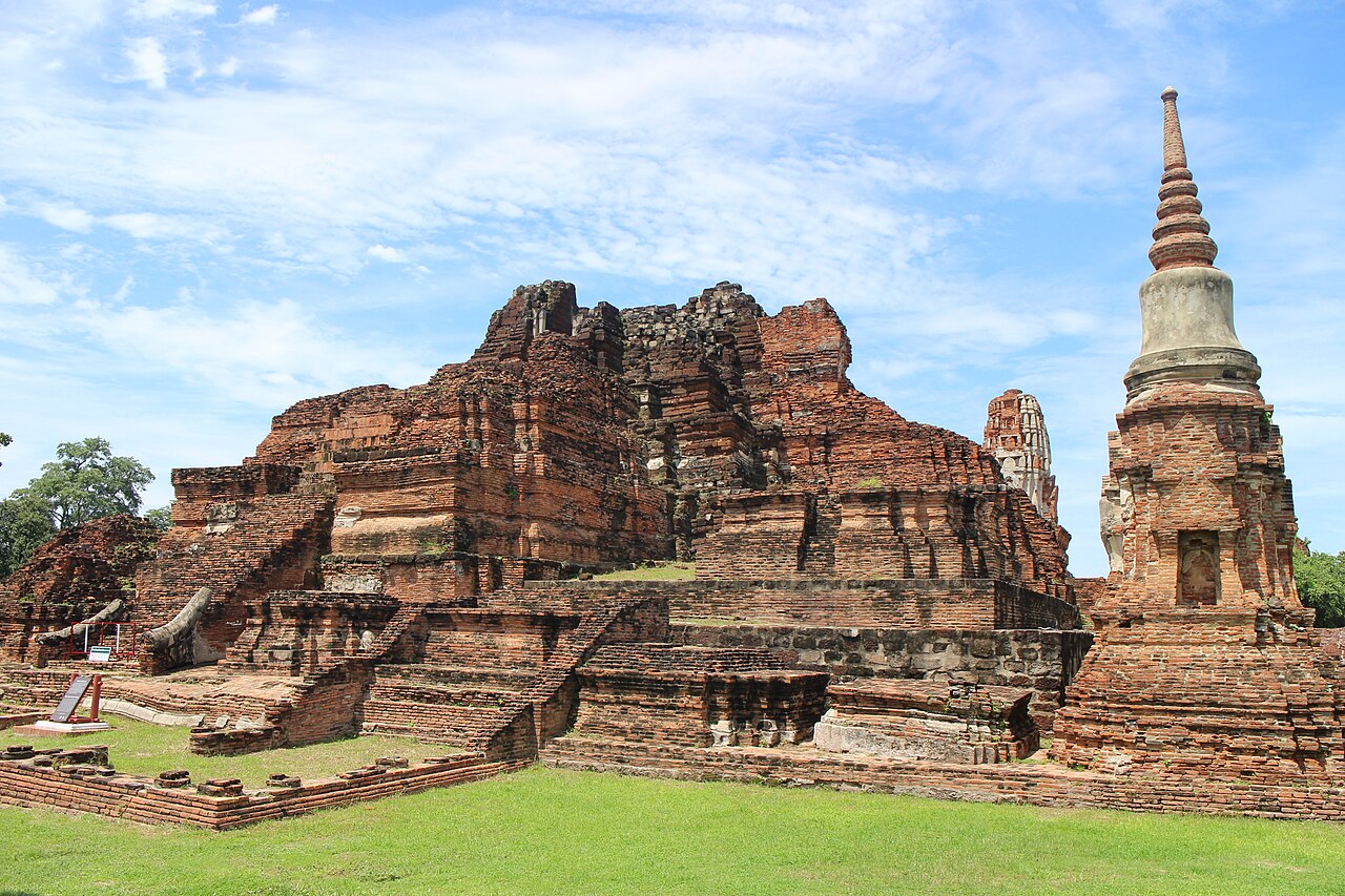 Wat Mahathat in Ayutthaya, Thailand