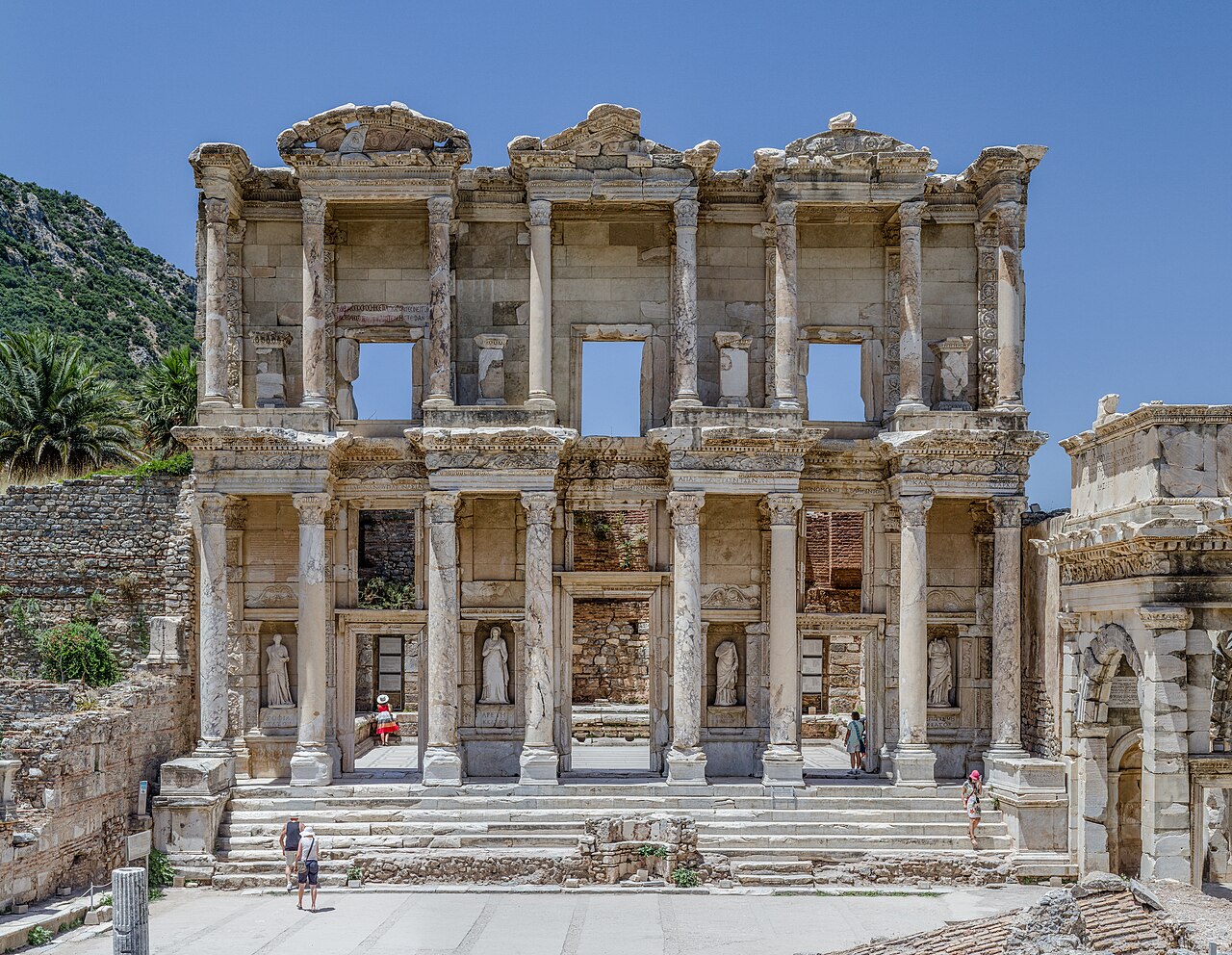 The Library of Celsus at Ephesus, Turkey