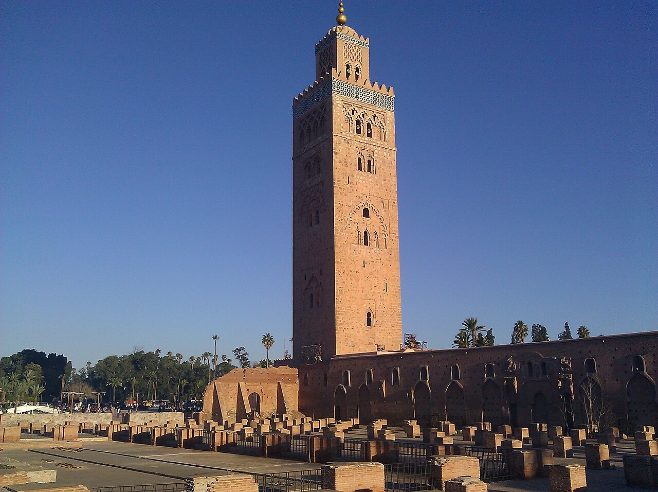 Koutoubia Mosque in Marrakesh, Morocco