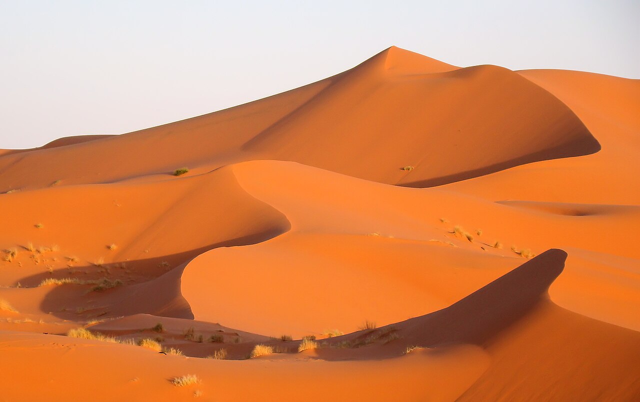 Erg Chebbi dunes near Merzouga, Morocco