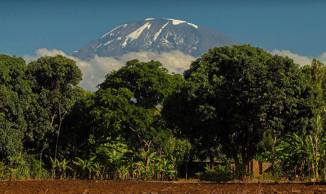 Mount Kilimanjaro viewed from Tanzania
