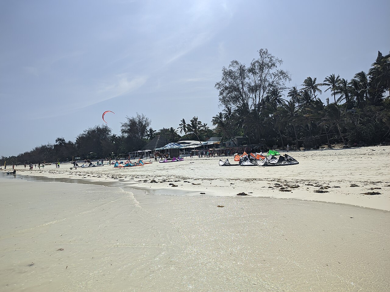 Diani Beach on Kenya's Indian Ocean coast