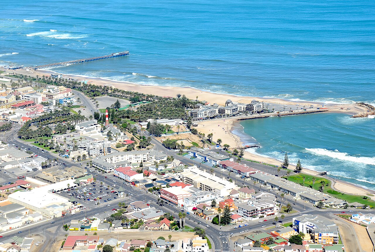 Swakopmund's waterfront, Namibia