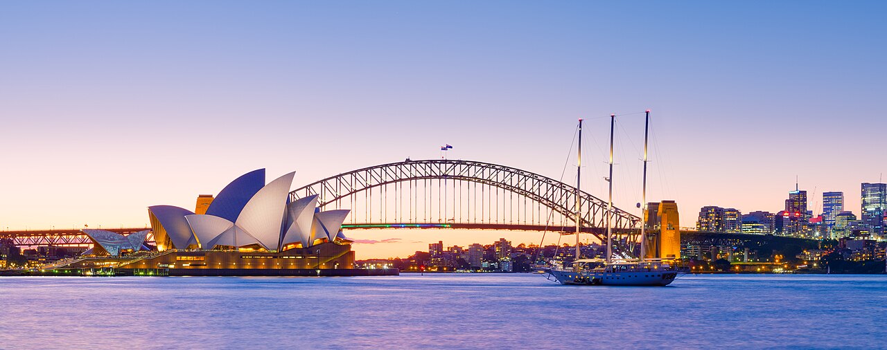 Sydney Harbour and its landmarks, Australia
