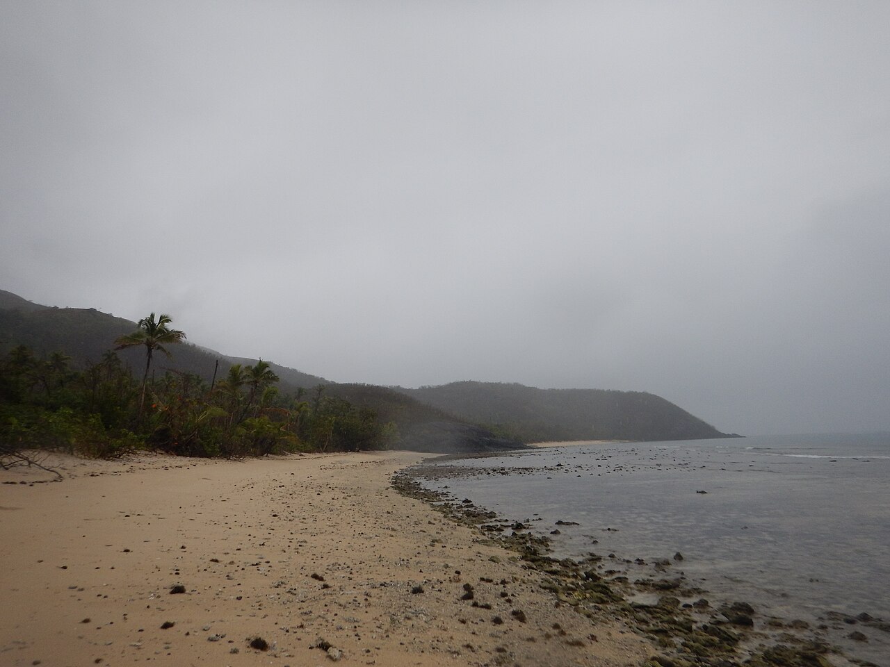Coastal scenery in the Yasawa Islands, Fiji